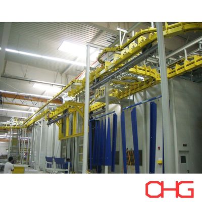 ราคาดี PLC Control อุปกรณ์เคลือบผงอุตสาหกรรม สับสราทเหล็ก วิธีอัตโนมัติ ประเภท ออนไลน์