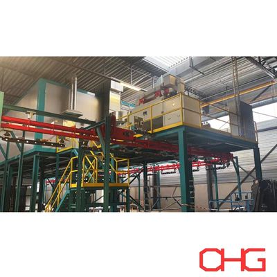 เครื่องเคลือบสีด้วยกระแสไฟฟ้าแบบกำหนดเองสำหรับสายการผลิต KTL/EPD