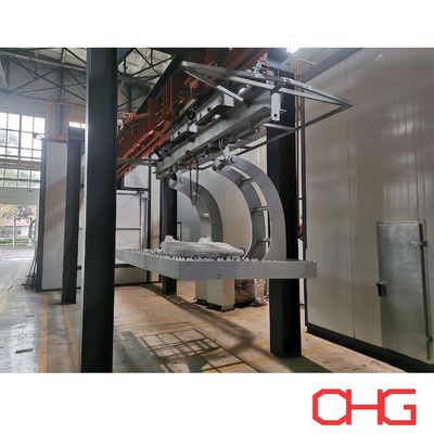 อุปกรณ์ระบบสายพานลำเลียงปลอมและสายพ่นสีของเหลวแบบกำหนดเอง