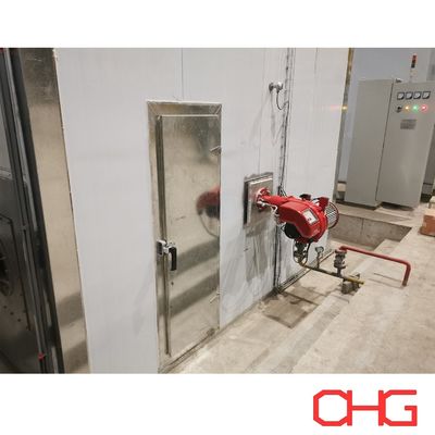 หน่วยควบคุม PLC การปรับปรุงส่วนผสมโครงสร้างจากสแตนเลสคาร์บอน เครื่องเคลือบสีสายสําหรับกรอบที่กําหนดเอง