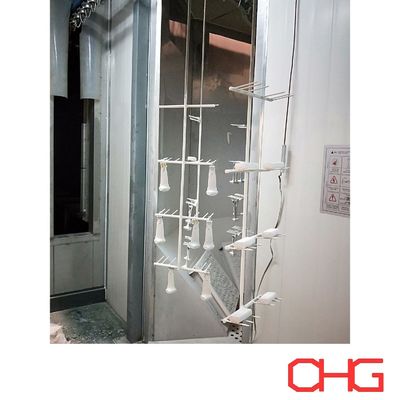 อุตสาหกรรม การใช้งานมืออาชีพ อัตโนมัติ กระจกน้ํามันย่อย สปริง สายสีด้วยระบบขนส่งการปรับแต่ง