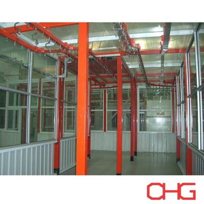 ราคาดี สายเคลือบผงแบบกําหนดเอง อัตโนมัติด้วยห้องสเปรย์สแตนเลส ออนไลน์