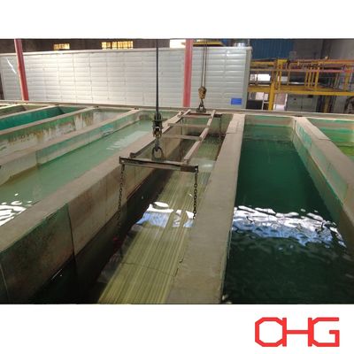 ราคาดี Customized Dipping Pretreatment for Aluminum Profiles Powder Coating Line Coating Production Line ออนไลน์