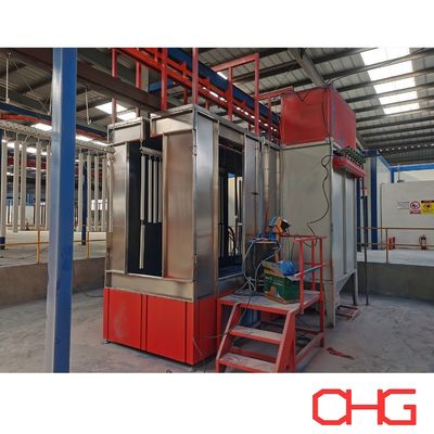 สายเคลือบผงแบบอัตโนมัติเต็ม พร้อมบริการหลังการขาย