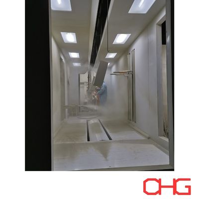 สายการผลิตฝุ่นเคลือบขนส่ง monorail Overhead สําหรับระบบเคลือบ