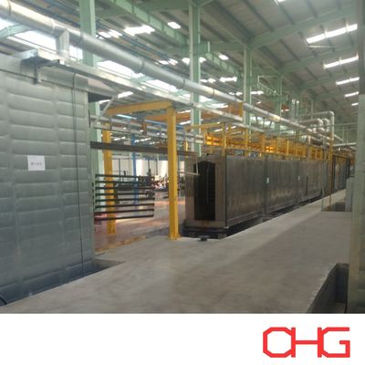 ราคาดี สายเคลือบผงสําหรับโปรไฟลอลูมิเนียมที่มีระบบขนส่งบนหัวและการบรรทุกด้วยมือเพื่อสนับสนุนการผลิตที่หลากหลาย ออนไลน์