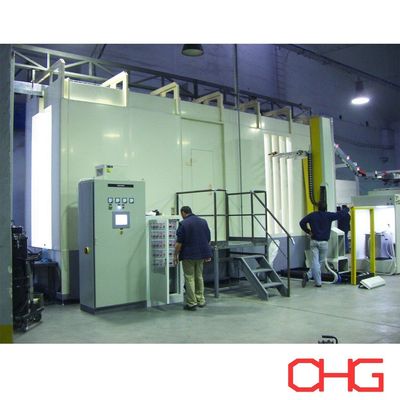 ราคาดี Automatic PVC or PP Powder Coating Spray Paint Booth for Fast and Coating Line ออนไลน์
