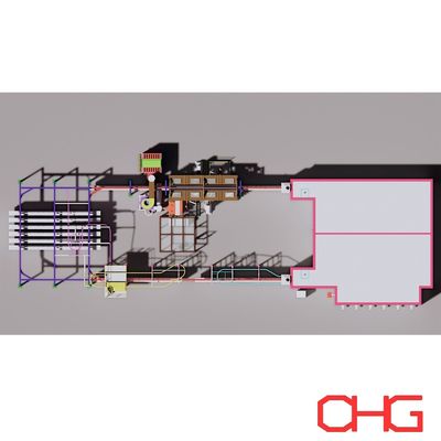 สายการเคลือบข้นไฟฟ้าสแตตติกที่กําหนดเอง พร้อมหน่วยควบคุม PLC และอุปกรณ์เคลือบ