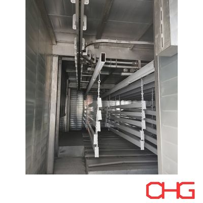 การติดตั้งอุปกรณ์นําทางและบริการหลังการขายสําหรับระบบขนส่งที่กําหนดเอง สายเคลือบผงผงผงบนพื้นฐานอลูมิเนียม