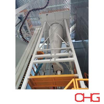 สายพ่นสีฝุ่นแบบไฟฟ้าสถิตอัตโนมัติ ระบบพ่นสีฝุ่นอัตโนมัติ ผลิตในประเทศจีน