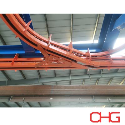 ราคาดี Power and Free Overhead Conveyor System within Powder Coating Line Customized Technical Data ออนไลน์
