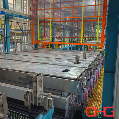 E การเคลือบสาย สายการผลิต anodizing ติดต่อกันหลายถังที่มีระบบการถ่ายทอดที่ฉลาดสําหรับการทํางานที่มั่นคงและ